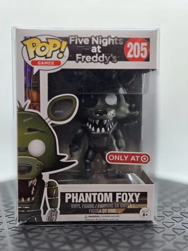 Funko Pop! Five Nights at Freddy's - Phantom Foxy #205 W/Protector