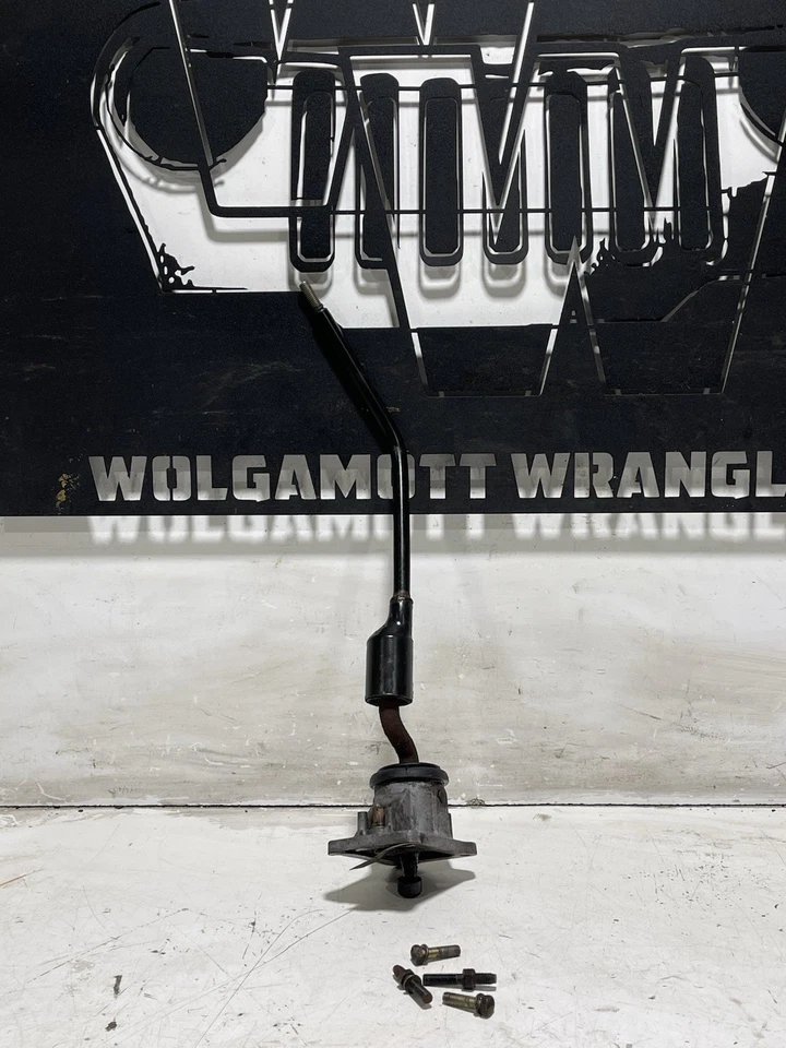 AX15 NV3550 transmisión manual palanca de cambios base de tallo 97-04 Jeep TJ Wrangler con pernos Foto 2 de 4