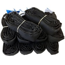Rundschlinge Kranschlinge Hebeband TK 1000kg 1t Umfang 2m SET 10 St&uuml;ck SCHWARZ