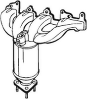 Katalysator Vorne FüR Fiat Opel Croma Signum CC Vectra C Caravan