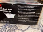 Light Enameled Cast Iron 6 Quart Round Casserole, Food And Wine Collection — photo 4