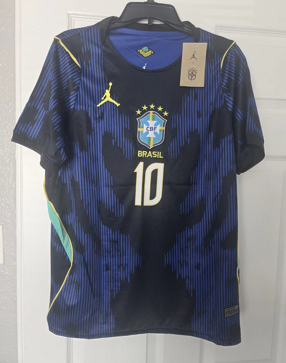 Blue Neymar Jr. National Team Soccer Fan Apparel & Souvenirs for