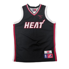 Majestic Dwayne Wade Jersey Miami Heat Youth Sz L 14/16 NBA Miami Heat Jersey