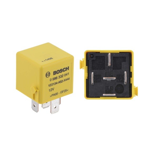 Relais BOSCH 0986332041 contre les pannes de climatisation et de pompe 12V