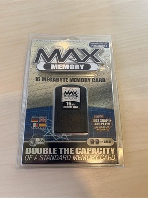 Memory Card PS2 - 16 MB - PlayStation 2 - Datel x 4