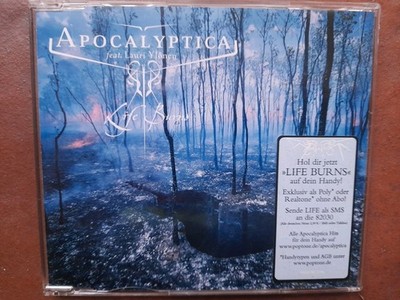 Apocalyptica feat. Lauri Ylönen '' Live Burns '' Maxi, Metal with Cellos, 2005