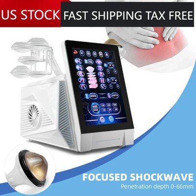 Hot Focus Shockwave Eswt Focused Shock Wave Therapy Machine Pain Relief Physio