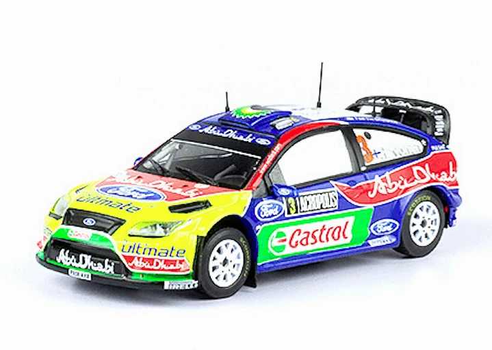 Ford Focus WRC RS09 - Acropolis 2009 - M. Hirvonen / J. Lehtinen (1/43) Rally - Imagen 2 de 4