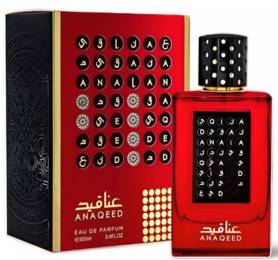 Anaqeed Rouge Eau De Parfum for Unisex by Fragrance World - 100 ML Luxury Spray