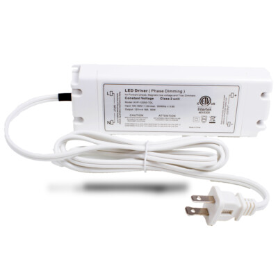 LEDUPDATES 12v 50w Triac Dimmable power supply 4.16A ETL Listed for LED Light 