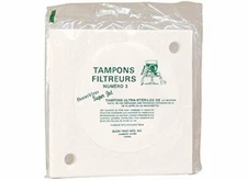 WINE FILTER PADS STERILE #3 for Buon Vino SUPER Jet Filter (Factory Pack of 3)