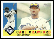 2009 Topps Heritage - Carl Crawford #166