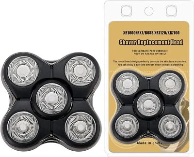 BESTBOMG Shaver Replacement Heads Compatible with RX7 XR1600 XR7120 XR7100