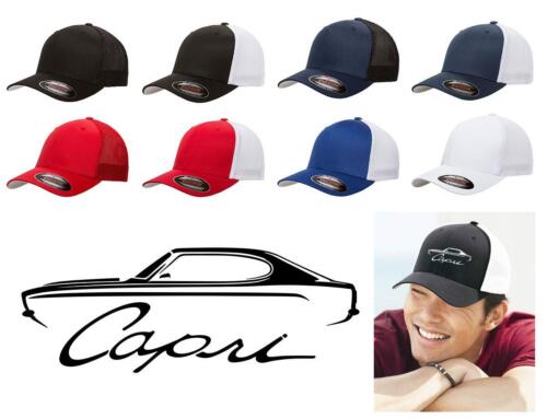 1970-73 Mercury Capri Color Outline Design Hat Cap - Picture 1 of 1