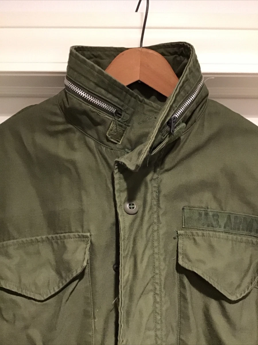 VTG U.S. Military M-65 Field Coat Jacket w/ Hood 8405-782-2936 