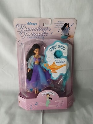 VINTAGE 1996 Disney Dancing Princess Jasmine Aladdin SEALED WORKING !