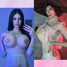 Roanyer large G Cup Realistic Silicone Breast Forms Fake Boobs Costumes for CD