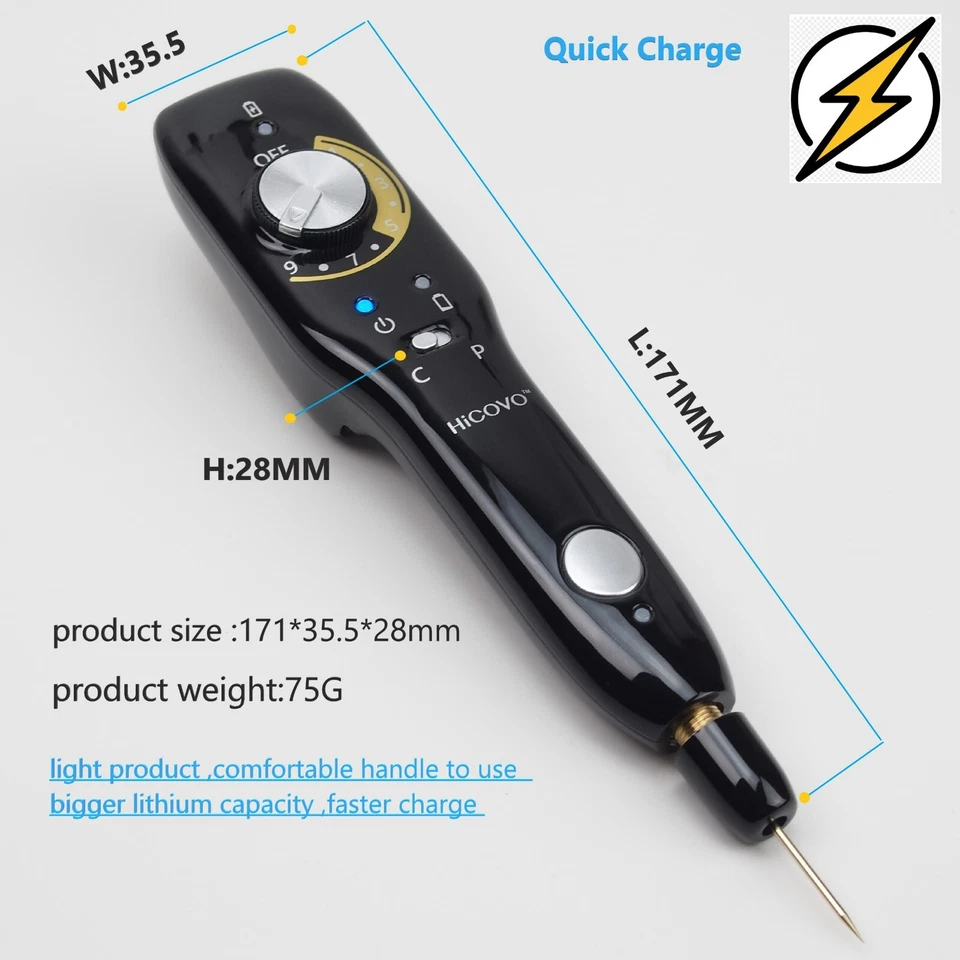 Hicovo Skin Tightening Eyelid Lift Fibroblast Cold Plamax Wireless Beauty Tools - Image 2 of 4