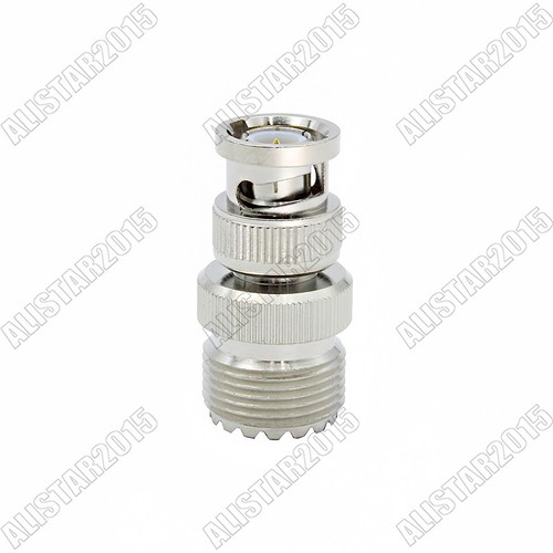 10 Pieces BNC Male Plug to UHF Jack Female SO-239 Adapter RF BNC-UHF Connector - Picture 5 of 5
