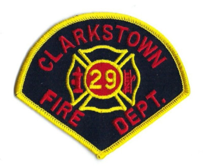 *DISBANDED* Clarkstown (Elk Co.) PA Pennsylvania Fire Dept. 29 patch - Clothback