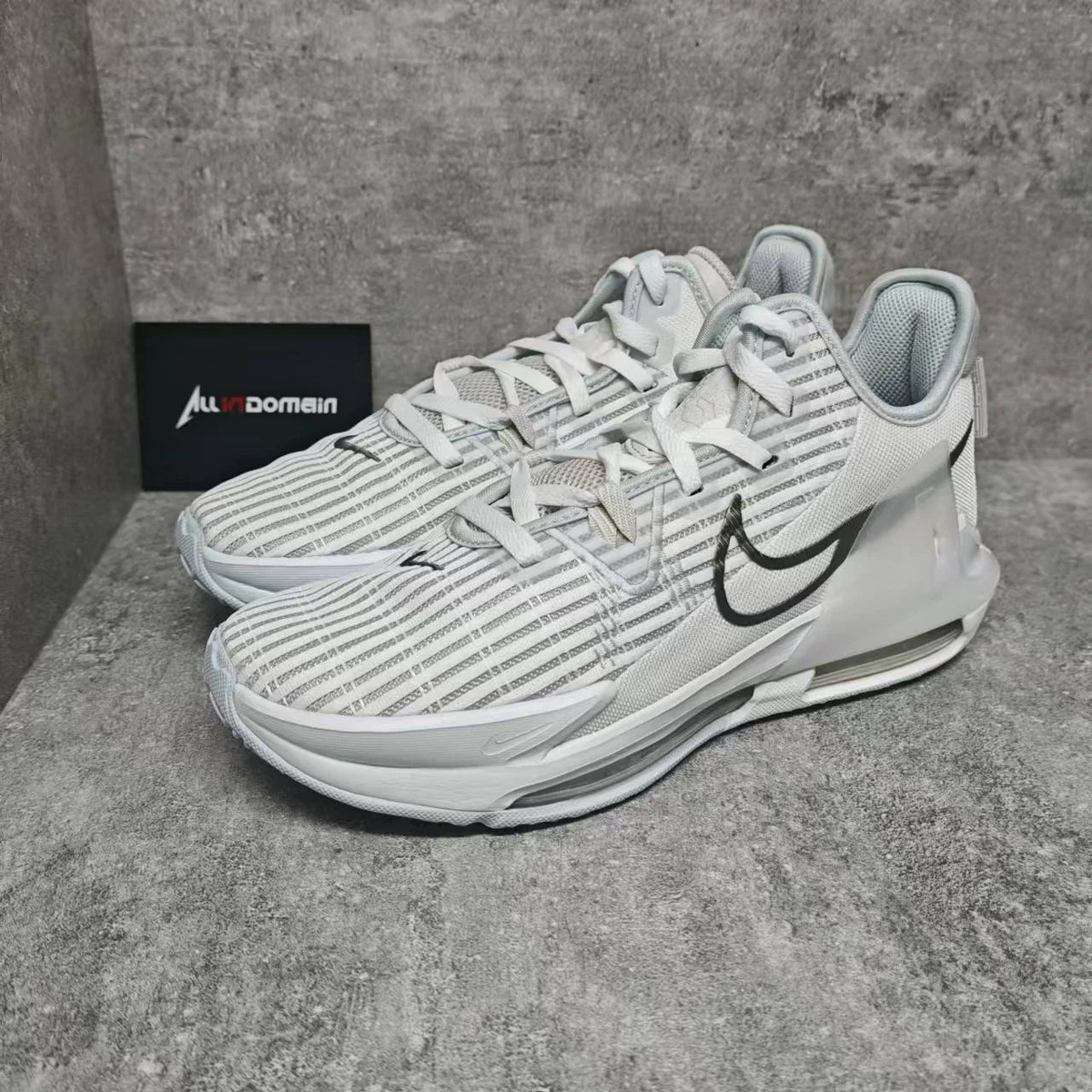 Nike Lebron Witness 6 EP White Metallic Pewter for Sale