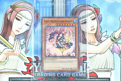 Yugioh Talaya, Princess of Cherry Blossoms SESL-EN052 1st Edition Super  Rare