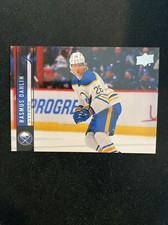 21-22 UD Extended Series Hockey Tribute Retro T-8 Rasmus Dahlin