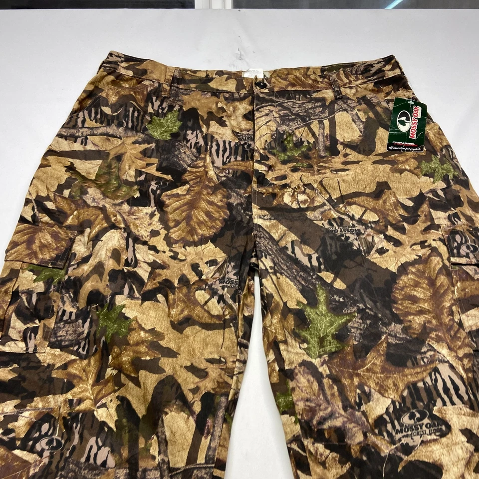 Vintage Field Staff By Mossy Oak Hunting Cargo Pants Mens 2XL Multi Cotton Camo - Image 4 of 4