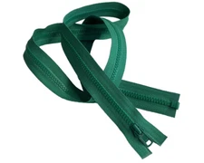 YKK #3 21" Molded Plastic Light Weight Jacket Zipper Separating Made in USA