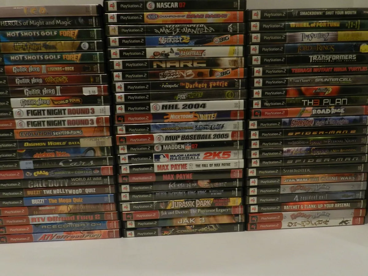 PlayStation 2 PS2 Games You Pick & Choose