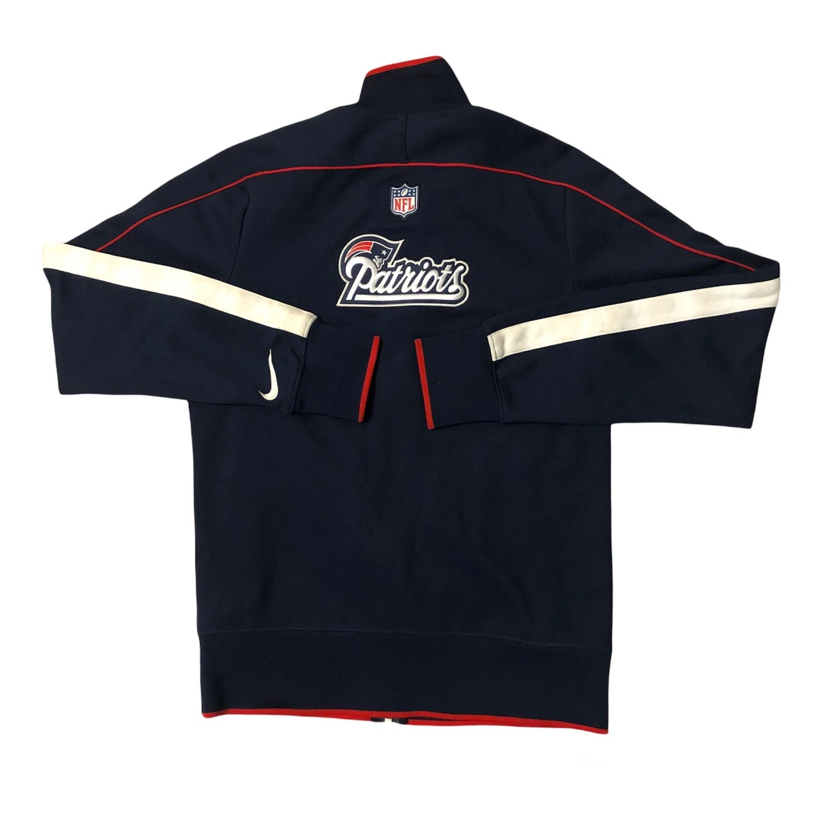 New England Patriots Nike NFL On Field Track Jacket Size Small eBay