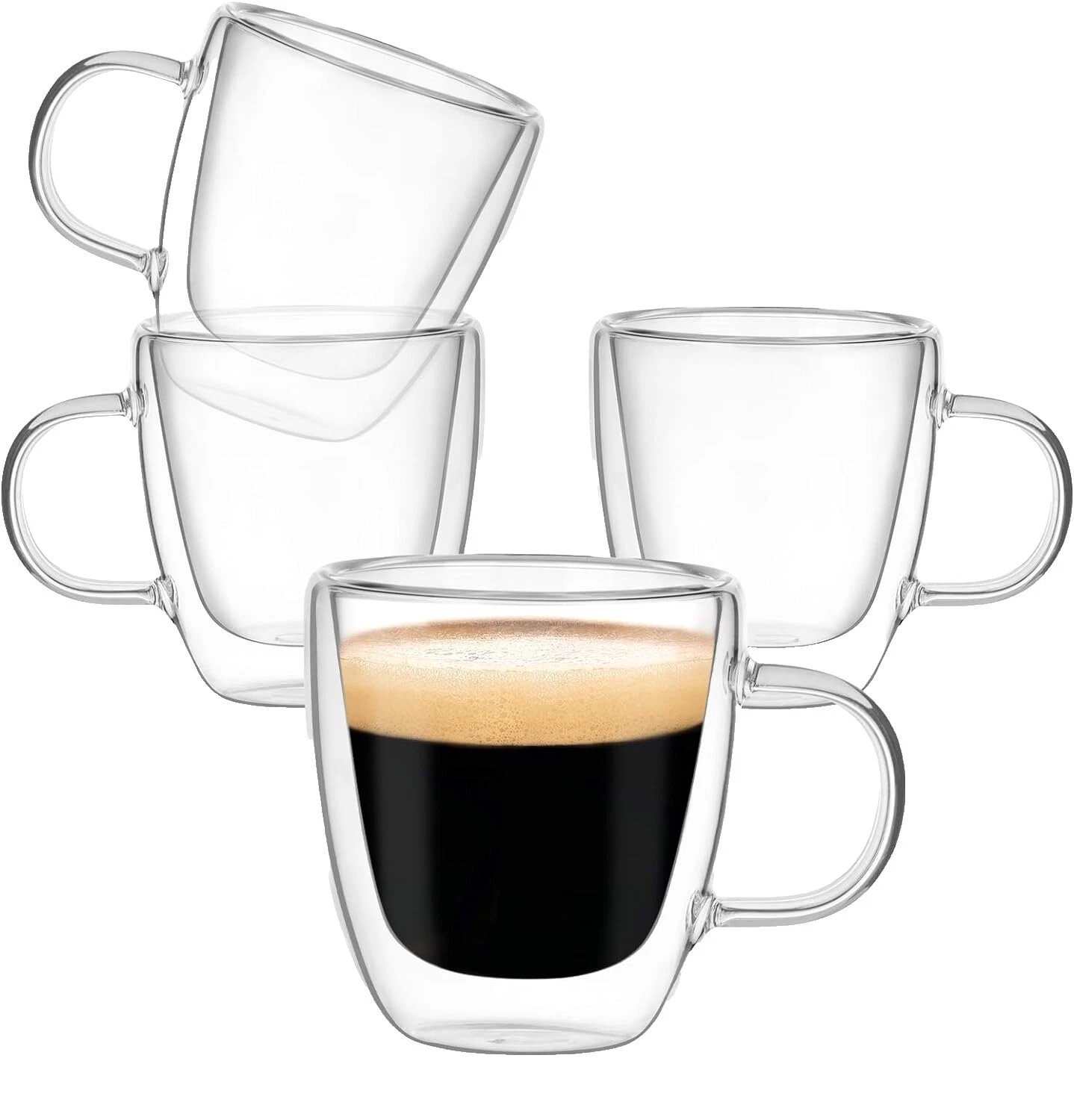 Glass Coffee Cups