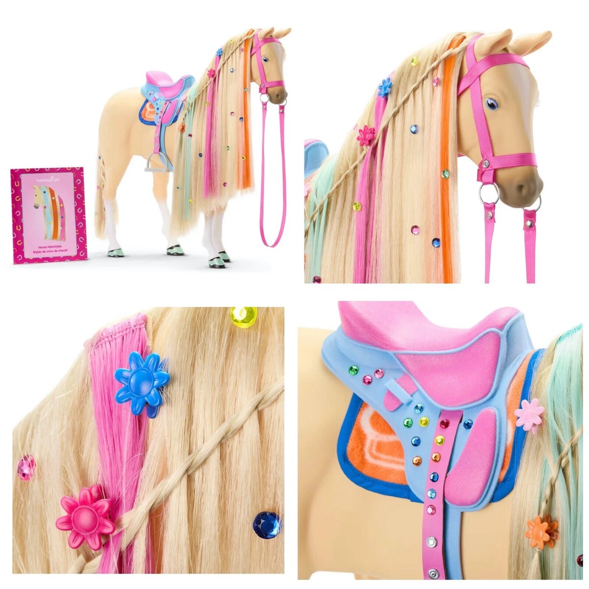 American Girl Lila Horse Hollyhock Horse-w gems- NEW GOTY 2024 | eBay
