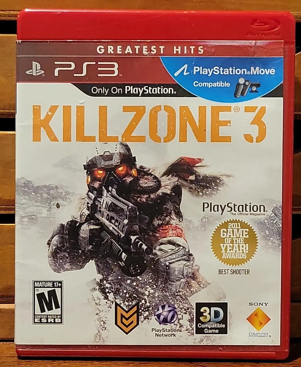 Killzone 3 Greatest Hits Sony PlayStation 3 PS3 Game Complete With