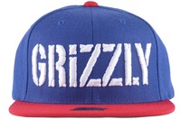 Grizzly Griptape Raised Logo Snapback Hat Royal Dsc on sale Grizzly Griptape Raised Logo Snapback Hat Royal Dsc on sale