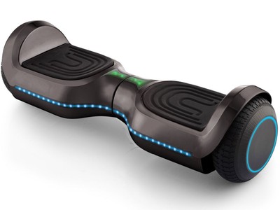 MotoTec Hoverboard UL Certified 24V 6.5'' Black Electric Scooter MT-SBS-24v-L17