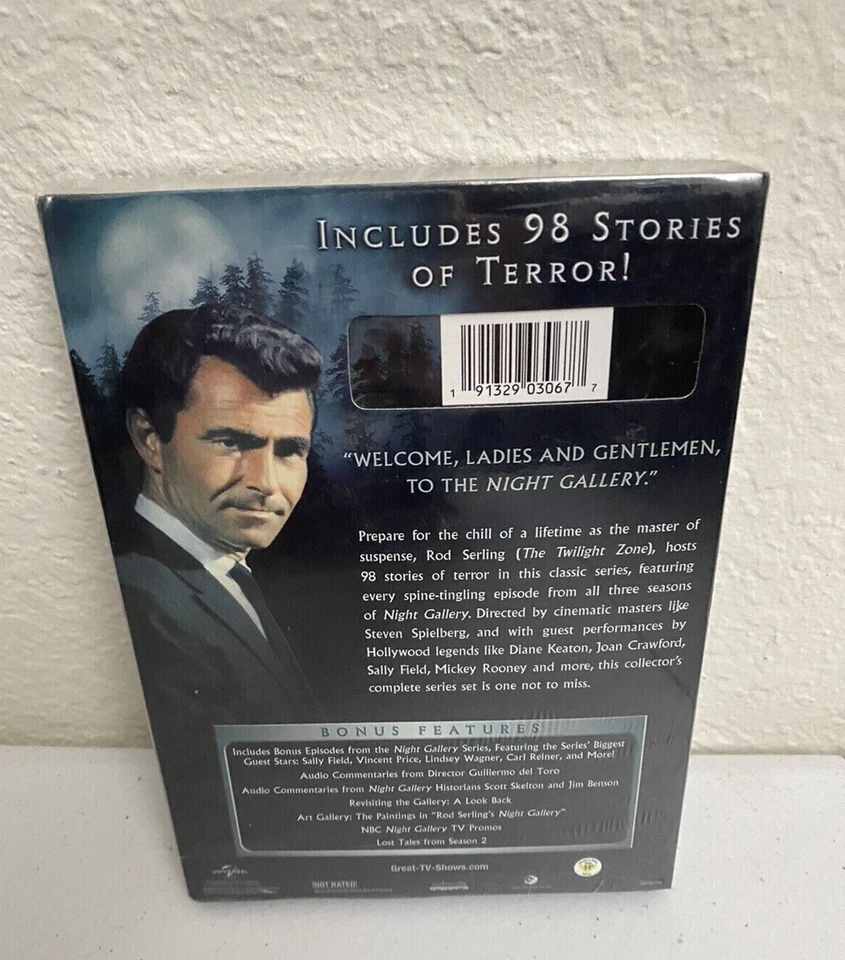 Night Gallery: The Complete Series (DVD, 10-Disc Set) Free Shipping New & Sealed - Image 2 of 4