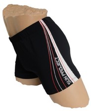 HERREN SWIMPANTS BADEHOSE MIT STREIFEN UND LABEL SUN PROJECT BEACHWEAR Gr.M-XXL
