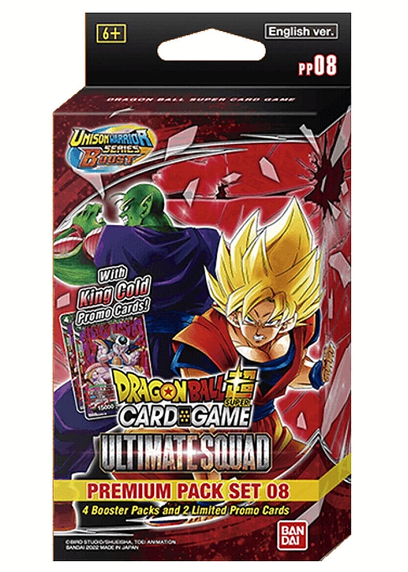 Dragon Ball Super Card Game - Ultimate Squad Premium Pack - PP08 - On hand  | eBay