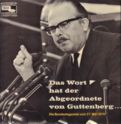LP Freiherr von und zu Guttenberg Das Wort hat der Abgeordnete von Guttenberg