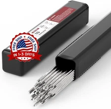 Varilla de soldadura TIG de acero inoxidable, 1/8" x 16", 5 lb, USOS MÚLTIPLES
