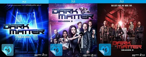 Dark Matter The Complete Series Season 1 2 3 Limited Edition 6 Blu-ray Box New