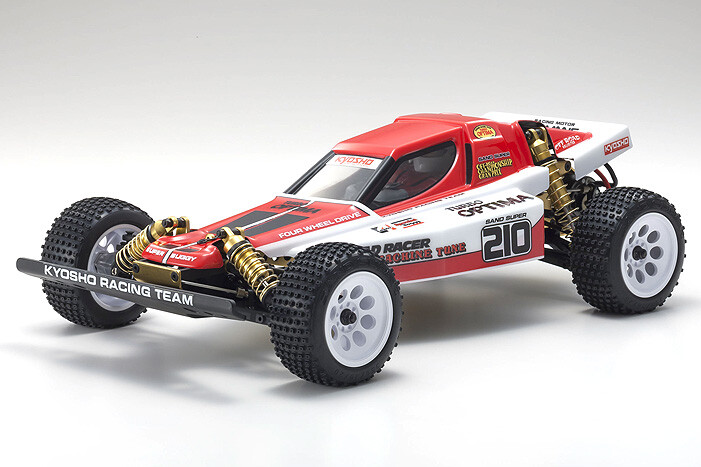 NEW Kyosho 1/10 Turbo Optima 4WD Off-Road Racing Buggy Kit | eBay