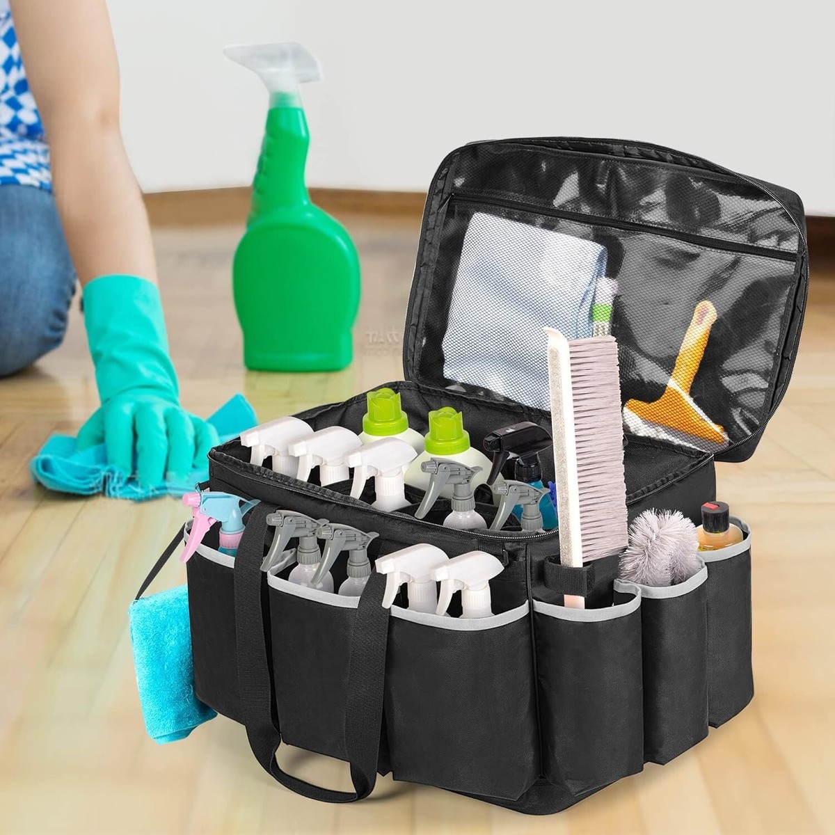 Caddie Secchio Pulizia Organizer Per Secchio Da 5 Galloni - Borsa