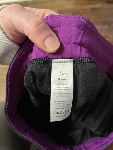 LOT Of 2 Ivivva By Lululemon Girls Live To Move Dance Pants / On The Fly Sz 12 - Picture 14 of 16