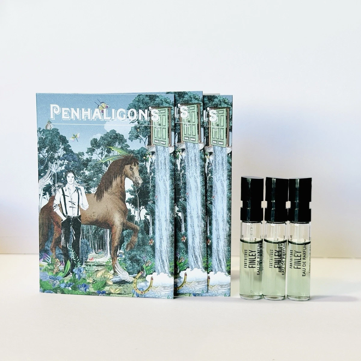 3 x Penhaligon's Fortuitous Finley Eau de Parfum Sample 1.5ml each