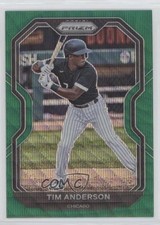 2021 Panini Prizm Green Wave Prizm Tim Anderson #71 0c6