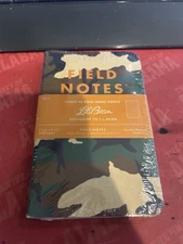 L.L. Bean Field Notes 3-Pack Memo Notebooks FNLL-02