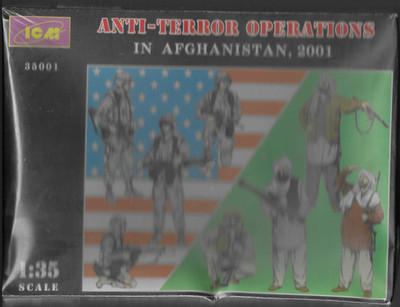 ICM ANTI-TERROR OPERATIONS IN AFGHANISTAN, 2001 FIGURES (8) IN 1/35 001  (102)