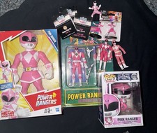 Mighty Morphin Power Ranger Pink Ranger Vintage Lot Sealed And More